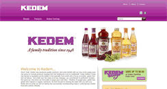 Desktop Screenshot of kedem.com